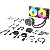 Corsair iCUE LINK TITAN 240 RX RGB waterkoeling Zwart, 4-pins PWM fan-connector