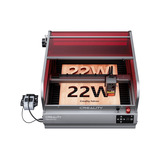 Creality Falcon2 Pro 22W Laser Engraver and Cutter graveermachines Grijs/rood