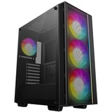 DeepCool MATREXX 55 Mesh V4 C midi tower behuizing Zwart | 1x USB-A | 1x USB-C | RGB | Window