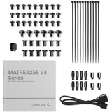 DeepCool MATREXX 55 Mesh V4 C midi tower behuizing Zwart | 1x USB-A | 1x USB-C | RGB | Window