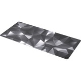 ENDORFY Crystal Black XL gaming muismat Zwart/grijs