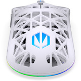 ENDORFY LIV Wireless Onyx White gaming muis Wit, 12.000 DPI, ARGB, USB-C / 2.4 GHz / Bluetooth