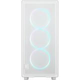 Fractal Design Epoch RGB midi tower behuizing Wit | 2x USB-A | 1x USB-C | RGB | Tempered Glass