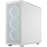 Fractal Design Epoch RGB midi tower behuizing Wit | 2x USB-A | 1x USB-C | RGB | Tempered Glass