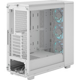 Fractal Design Epoch RGB midi tower behuizing Wit | 2x USB-A | 1x USB-C | RGB | Tempered Glass