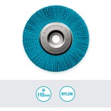 GARDENA Voegenborstel van nylon borstel Voor EasyWeed 1800, voor krasgevoelige oppervlakken