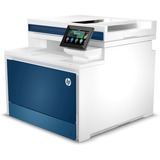 HP Color LaserJet Pro MFP 4302fdw all-in-one kleurenlaserprinter met faxfunctie Wit/blauw, Printen, kopiëren, scannen, fax, USB, LAN, WLAN