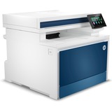 HP Color LaserJet Pro MFP 4302fdw all-in-one kleurenlaserprinter met faxfunctie Wit/blauw, Printen, kopiëren, scannen, fax, USB, LAN, WLAN