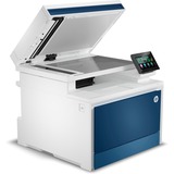 HP Color LaserJet Pro MFP 4302fdw all-in-one kleurenlaserprinter met faxfunctie Wit/blauw, Printen, kopiëren, scannen, fax, USB, LAN, WLAN