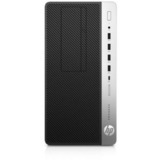 HP ProDesk 600 G5 MT Refurbished pc-systeem Zwart/zilver | Core i3-9100 | UHD Graphics 630 | 8 GB | 256 GB SSD
