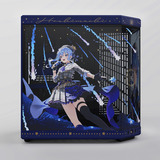 HYTE Hoshimachi Suisei Y70 midi tower behuizing Blauw | 2x USB-A | 1x USB-C | Tempered Glass