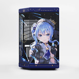 HYTE Hoshimachi Suisei Y70 midi tower behuizing Blauw | 2x USB-A | 1x USB-C | Tempered Glass