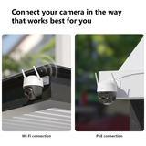 Imou Cruiser 2C 2K bundel beveiligingscamera Wit, 2 stuks, 3MP (2304*1296), Wifi 6, LAN