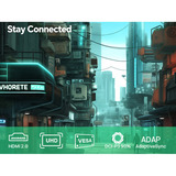 Koorui E2741A 27" 4K UHD monitor Zwart, HDMI, DisplayPort, AMD Free-Sync