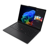 Lenovo ThinkPad T14 Gen 6 AMD (21QJ005AMH) 14"  Copilot+ laptop Zwart | Ryzen AI 7 PRO 350 | Radeon 860M | 64 GB | 1 TB SSD