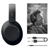 MIXX StreamQ C4 ANC Noise Cancelling Headphones over-ear headset Zwart