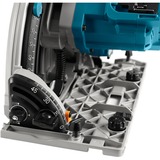 Makita 2x18 V Invalcirkelzaag 165 mm DSP600ZJ2 handcirkelzaag Accu en oplader niet inbegrepen, in Mbox, met geleiderail 1500 mm (1 st) en tas