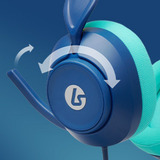 PowerA LucidSound LS10X Gen 2 bedrade gamingheadset - Mariner Blue over-ear gaming headset Donkerblauw/lichtblauw, Xbox Series X|S, Xbox One, Pc