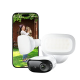 Reolink F751W Elite Floodlight WiFi beveiligingscamera Wit, UHD 4K, WiFi