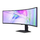 SAMSUNG ViewFinity S9 S95UC 49" Curved UltraWide monitor Zwart, 2x HDMI, DisplayPort, 3x USB-A, USB-B, USB-C, RJ-45