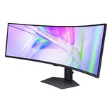 SAMSUNG ViewFinity S9 S95UC 49" Curved UltraWide monitor Zwart, 2x HDMI, DisplayPort, 3x USB-A, USB-B, USB-C, RJ-45