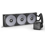 Sharkoon S100 ARGB waterkoeling Zwart, 4-pins PWM fan-connector