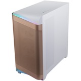 SilverStone SETA A2 midi tower behuizing Wit/roségoud | 2x USB-A | 1x USB-C | Tempered Glass