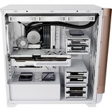 SilverStone SETA A2 midi tower behuizing Wit/roségoud | 2x USB-A | 1x USB-C | Tempered Glass