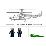 Sluban ModelBricks - KA-52S Gevechtshelikopter Constructiespeelgoed Schaal 1:35