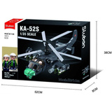 Sluban ModelBricks - KA-52S Gevechtshelikopter Constructiespeelgoed Schaal 1:35