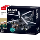 Sluban ModelBricks - KA-52S Gevechtshelikopter Constructiespeelgoed Schaal 1:35