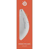 SteelSeries Sensei Pro Mini gaming muis Wit, 100 - 42.000 DPI, 8K, UWB / 6 GHz