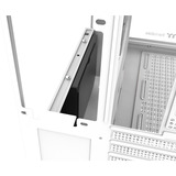 Thermaltake  midi tower behuizing Wit/houtkleur | 2x USB-A | 1x USB-C | RGB | Window