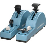 Thrustmaster TCA Quadrant Add-on Airbus Edition gaming gashendel Blauwgrijs/zwart