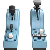 Thrustmaster TCA Quadrant Add-on Airbus Edition gaming gasregelaar Blauwgrijs/zwart, Pc