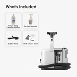 Tineco iCarpet SPOT Cleaner Tapijtreiniger vloerreiniger Wit/zwart, Vlekkenreiniger tapijt, meubels, auto | twee aparte waterreservoirs