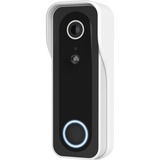 Trust DOORCAM-3000 Slimme WiFi deurbelcamera Wit/zwart, 2.4 GHz wifi