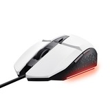 Trust GXT 109W Felox verlichte gaming muis Wit, RGB | 200 - 6400 dpi
