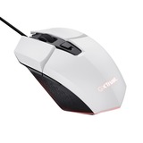 Trust GXT 109W Felox verlichte gaming muis Wit, RGB | 200 - 6400 dpi