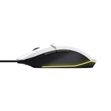Trust GXT 109W Felox verlichte gaming muis Wit, RGB | 200 - 6400 dpi