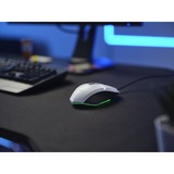 Trust GXT 109W Felox verlichte gaming muis Wit, RGB | 200 - 6400 dpi