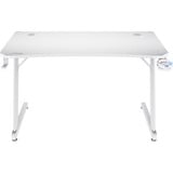 Trust GXT 709W Luminus RGB-gamingbureau gaming desk Wit