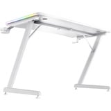 Trust GXT 709W Luminus RGB-gamingbureau gaming desk Wit