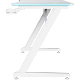 Trust GXT 709W Luminus RGB-gamingbureau gaming desk Wit