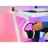 Trust GXT 709W Luminus RGB-gamingbureau gaming desk Wit