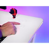 Trust GXT 709W Luminus RGB-gamingbureau gaming desk Wit