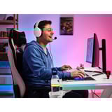 Trust GXT 709W Luminus RGB-gamingbureau gaming desk Wit
