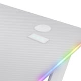 Trust GXT 709W Luminus RGB-gamingbureau gaming desk Wit