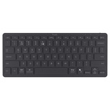 Trust Nado II Bluetooth-toetsenbord Zwart, US lay-out, Scissor switches, Bluetooth