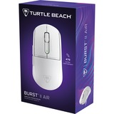 Turtle Beach Burst II Air gaming muis Wit, USB-C / 2,4GHz / Bluetooth, 50 - 26.000 Dpi, RGB